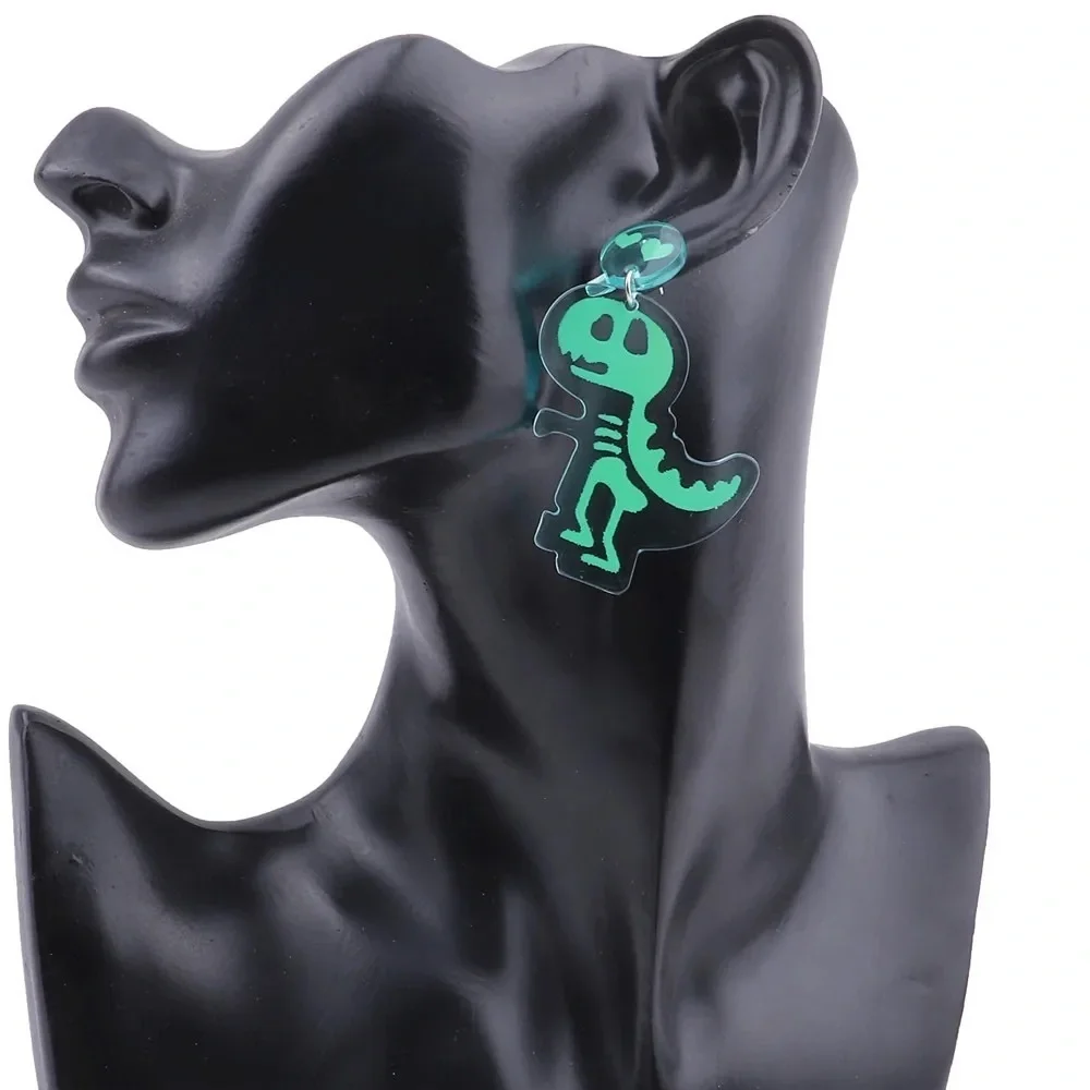 Dinosaur Skeleton Earrings